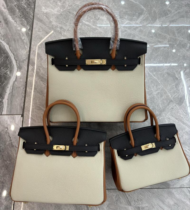 Neue erste Schicht Litschi-Muster Rindsleder Farbabstimmung und Farbkontrast, Handtasche aus echtem Leder, Europäische und Amerikanische Messenger-Damenhandtasche