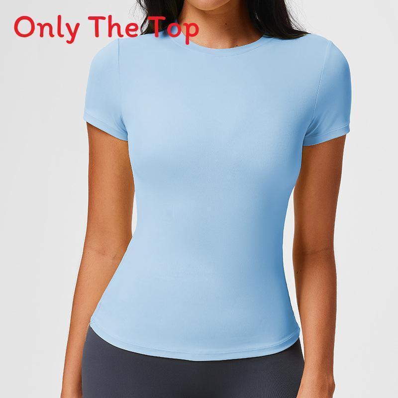 Womens Summer Yoga T Shirt With Breathable Fabric For Running And Fitness Practice