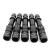 Retractable All-Metal Fishing Rod Seat with Self-Locking Mechanism