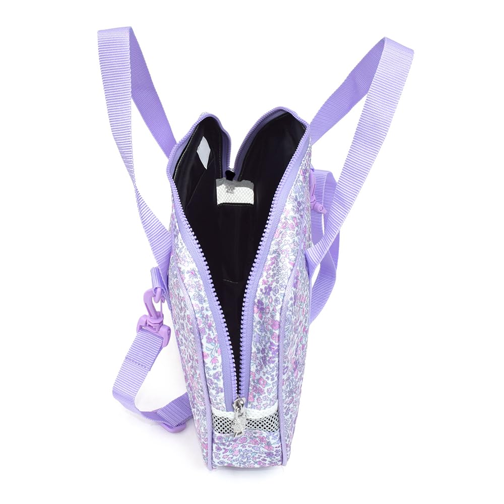 COLORFUL CANDY STYLE Calligraphy and Lightweight Mesh Floral by Elementary with Shoulder Set, Water-Repellent (Side Type), Mist, Kuretake, School,