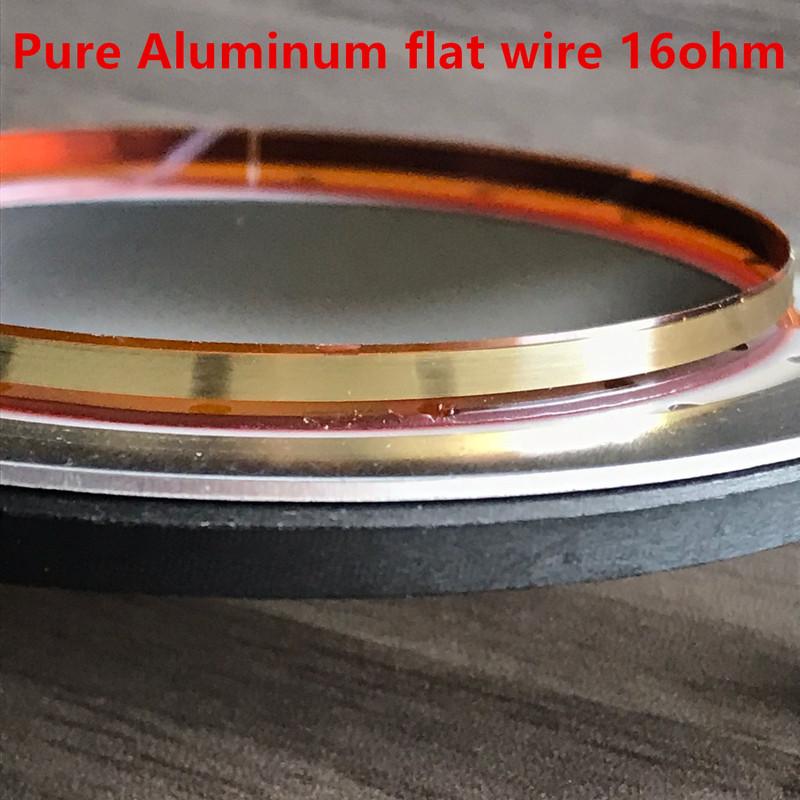 2pcs Replacement For RCF M82 Diaphragm for N850 Driver, Pure Aluminum flat wire