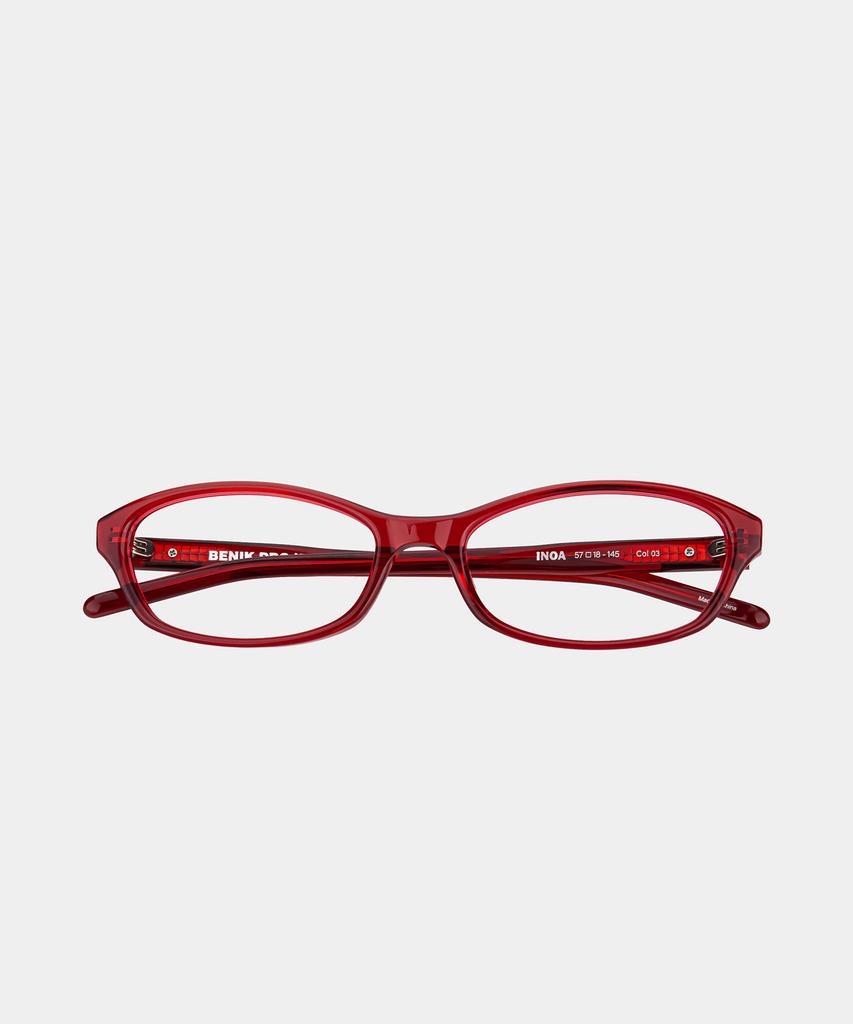 Binikeupeulojegteu [Blue Light Blocking Glasses] Inoa C3 Red Crystal