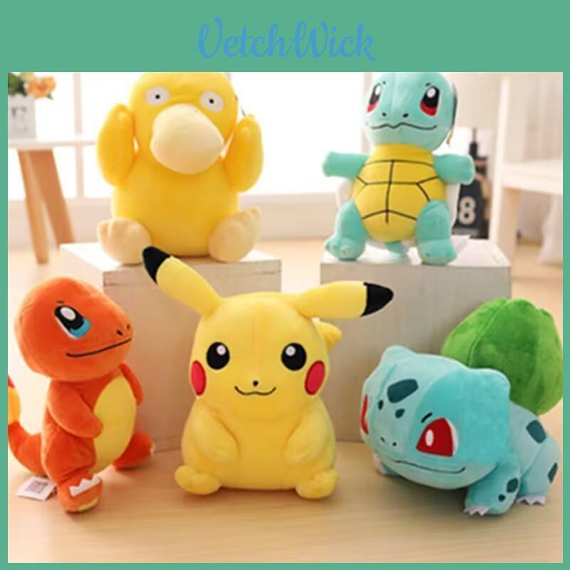 Pokemon Plush Toy Pikachu Soft Stuffed Doll For Kids And Collectors