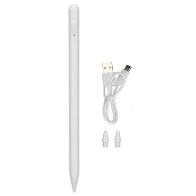 Active Stylus Multifunctional Universal Active Capacitive Stylus with 2 Replacement Pen Tips for