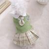 Soft Dog JK Sweater Dress Wool/Polyester Puppy Cosplay JK Uniform Pet School Uniform  Winter