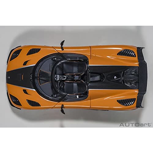 AUTOart 1/18 Scale Koenigsegg Agera RS Orange/Carbon Black Finished Product 79023