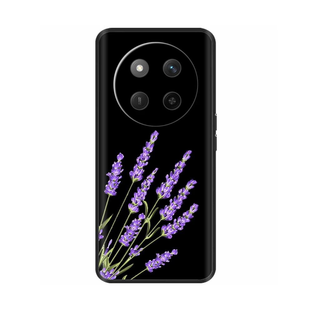 For Honor X60 5G Case Black Silicone Soft Luxury Phone Back Cover for Huawei Honor X60 Pro Painted Shockproof Shell Cases Para
