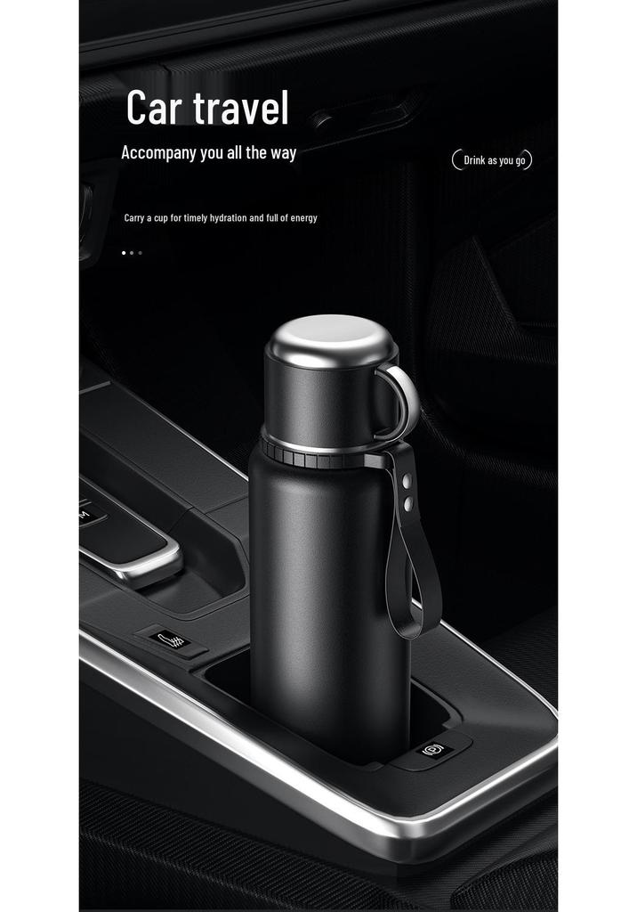 Premium 316 Stainless Steel Large Capacity Tea Infuser Thermos Mug