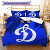 Dynamo Moscow Glory Bedding Quilt Set Quilt Cover Pillowcase Home Decoration Birthday Gift (1 * Duvet Cover + 2 * Pillowcase, Without Core)
