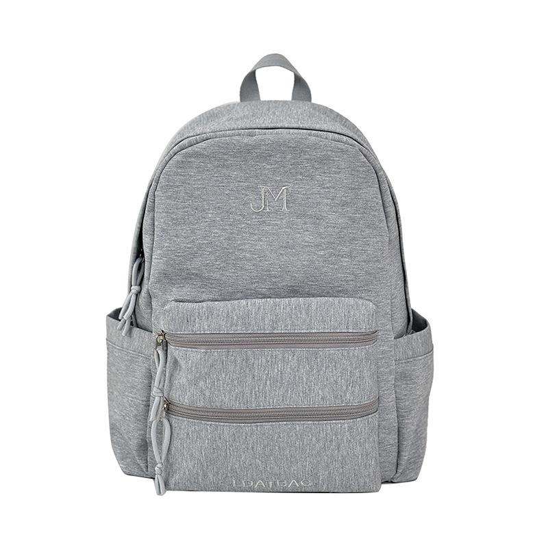 Plaid backpack women's retro junior high school student large-capacity schoolbag schoolbag college student girl cute casual backpack