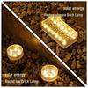 Waterproof Solar Outdoor Villa Courtyard Lamp: Ice Brick Design for Gardens and Balconies