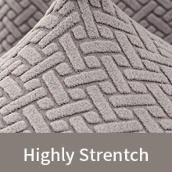 Capa de Cadeira Jacquard para Casa com Película de TPU 100% Impermeável Elástica Universal Lavável e Anti-Manchas
