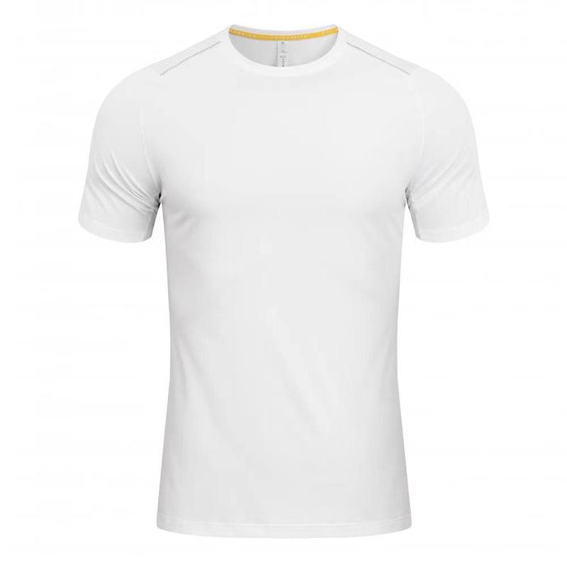 2024 Men's Quick-Dry Round Neck Sports T-Shirt - Short Sleeve Fitness & Running Top