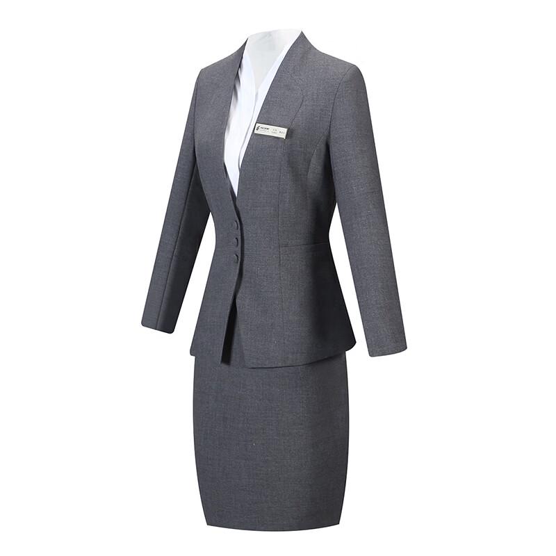 Women's New Chinese Style Grey Suit Set