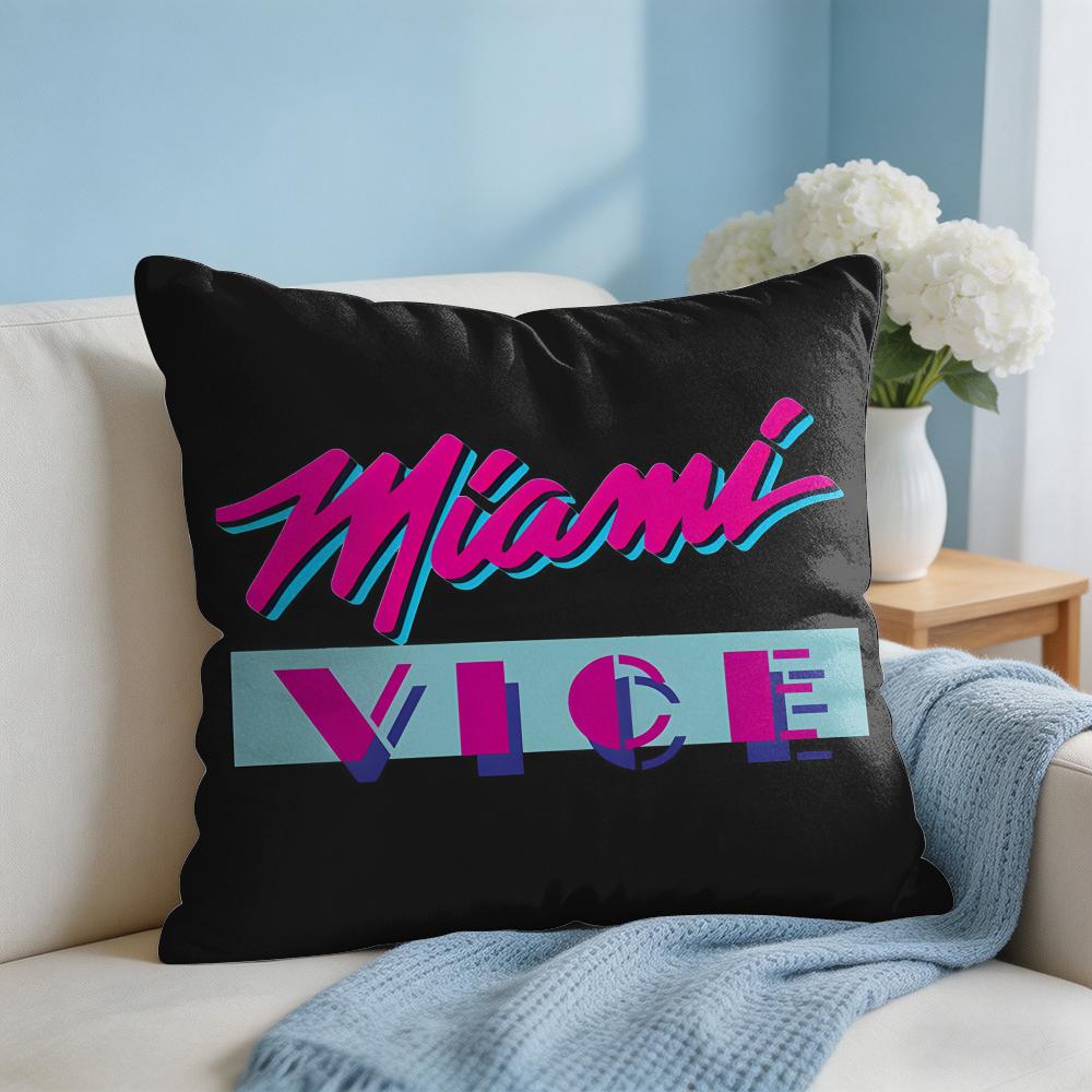 MMiami Vice Movie Cool Cushion Cover Square Pillow Bedroom Sofa Leisure Comfort Living Room Home Decoration X