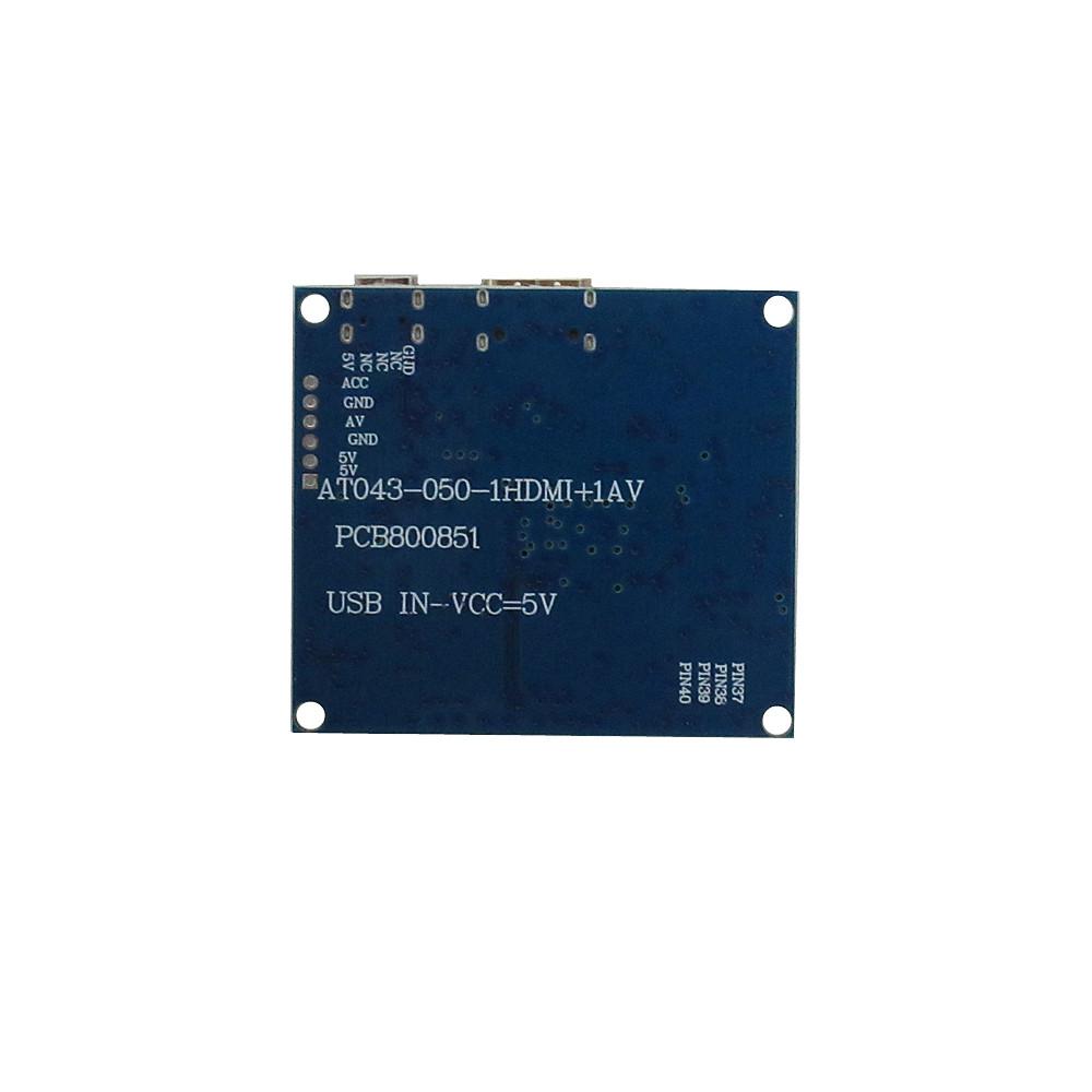 5 Inch 800*480 LCD Screen Display Controller Control Driver Board Digitizer Touchscreen Mini HDMI-Compatible Portable touch monitor