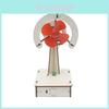 Kids Diy Electric Science Experiment Materials Wooden Handmade Fan For Learning Ha-a08