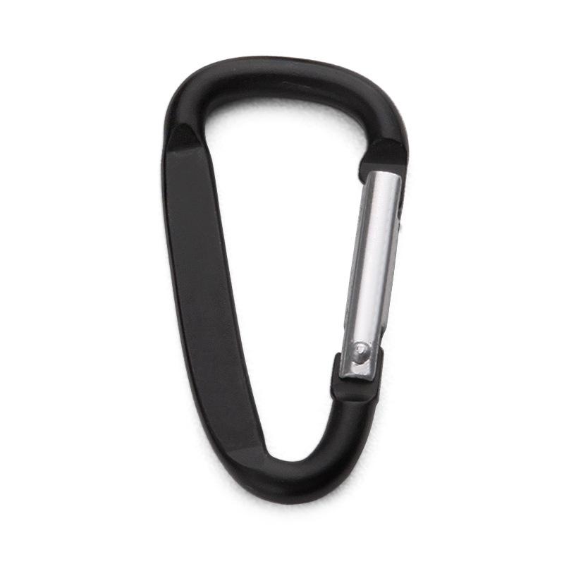 High-Quality Size 5 D-Shaped Aluminum Alloy Carabiner for Outdoor Use, Quick Link, Keychain.