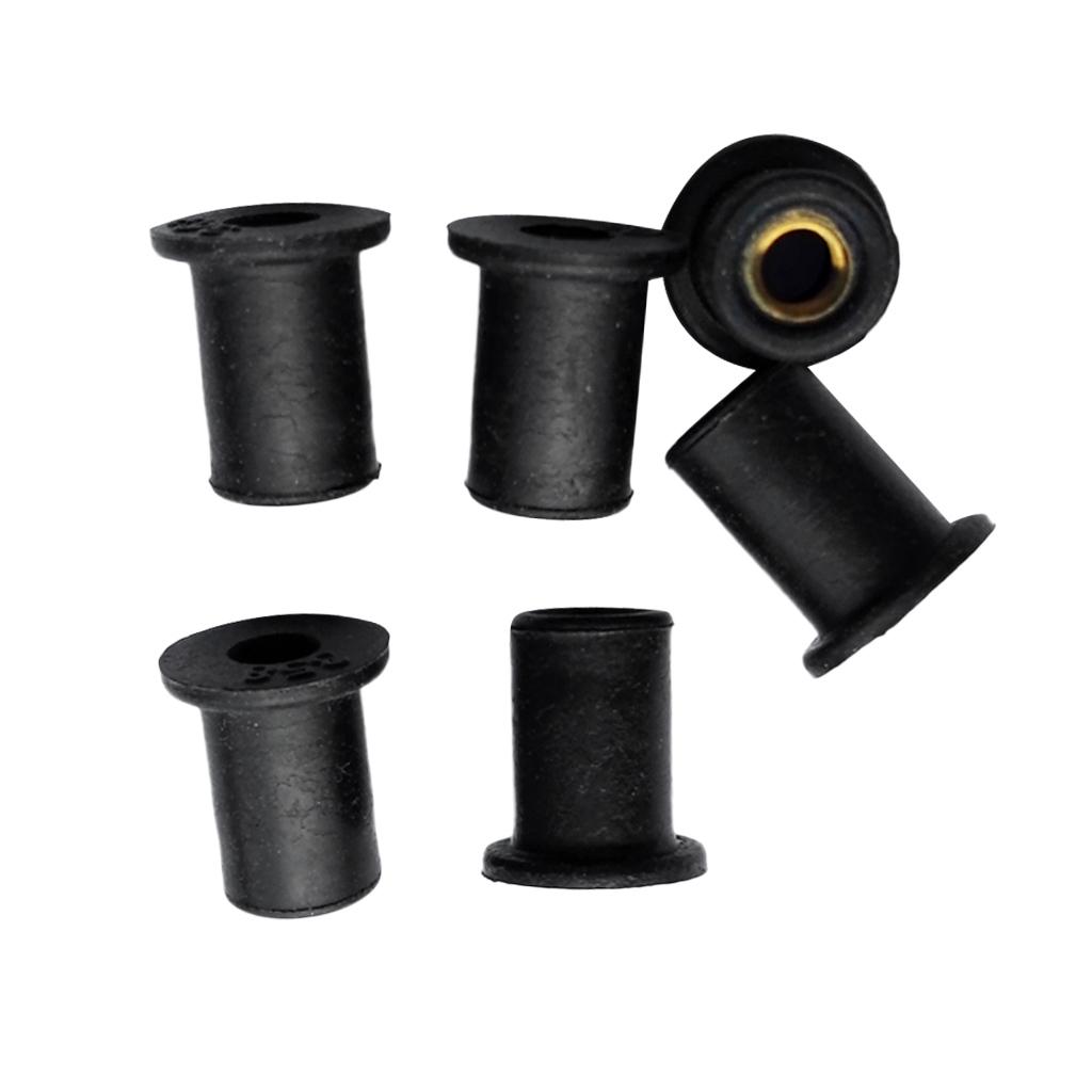 M6 Metric Rubber Grommet Blind Fastener Windscreen Kayak Accessories