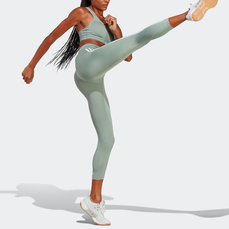 Adidas TLRD IMPACT Sports Underwear Women's Dusty Green Moderate HS2855
