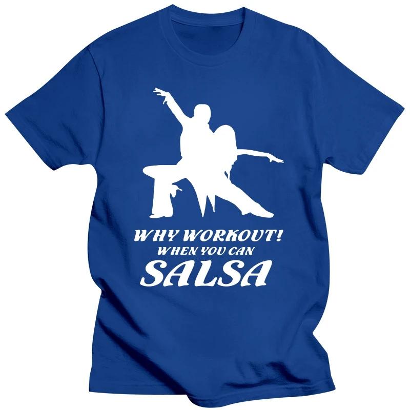 Novelty Awesome SALSA Dance T Shirts Graphic Cotton Streetwear Short Sleeve Birthday Gifts Summer Style T-shirt Mens Clothing