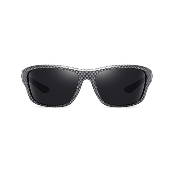 Gafas de Sol Polarizadas Construcción Sólida Resistentes al Deslumbramiento PC Unisex Gafas de Sol con Protección Solar y Almohadilla Nasal para el Hogar