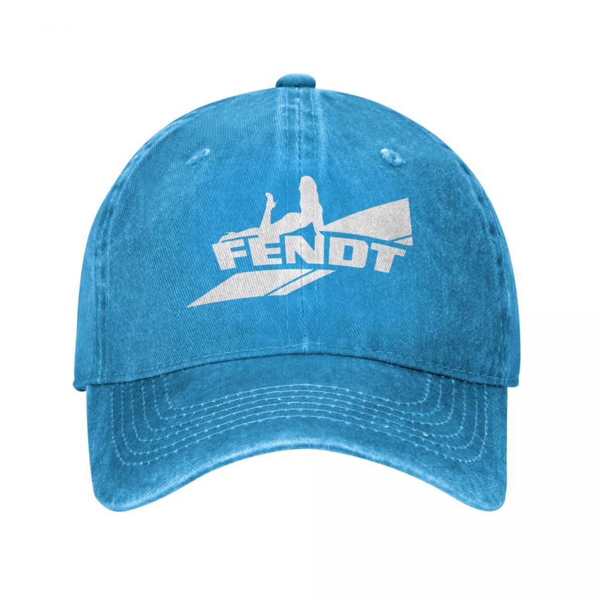 Kiki Cap Fendt Baseball Caps Vintage Distressed Denim Snapback Hoed Unisex Outdoor Zomer Caps Hoed One Size
