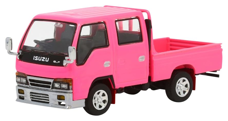 

Genesis Company Модель 1 Масштаб Isuzu Elf Двойная Кабина Кастомная Отделка T66638 1/64 (ELF) Версия, Розовый, RHD, Модель,