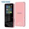 New 1.8 Inch Metal Touch MP3 MP4 Music Player Bluetooth-compatible 5.0 Fm Radio Video Play 8/32/64GB E-book Hifi Player Walkman