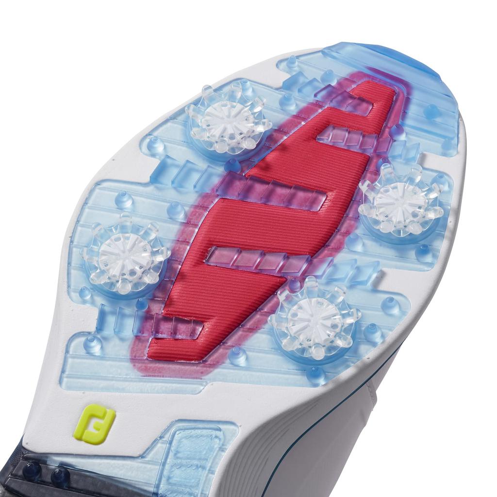 FootJoy Golf Shoes Hyperflex Carbon BOA cm 3E White/Blue 27.5