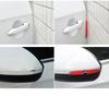 New 4Pcs Car Door Rearview Mirror Anti-Collision Strip Stickers Accessories For GTI Volkswagen R-Line Golf Passat R GTD CC
