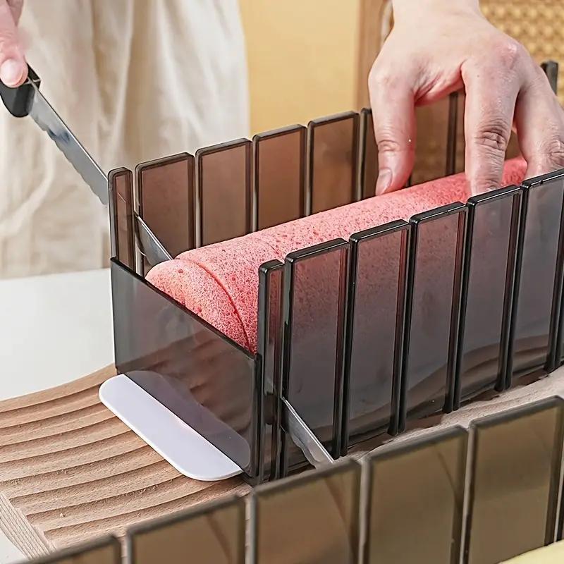 Artefakt do krojenia rolady Dedykowana forma do jednolitego segmentowania Krajalnica Komercyjna Kuchnia do pieczenia Warstwowe narzędzie pomocnicze