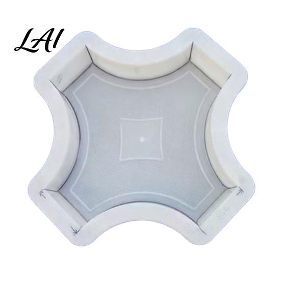 Handgefertigte Wegplatten Garten Trittstein Form Wiederverwendbar Beton Personalisierte Dekoration DIY Zement Pflasterform für Terrasse Hinterhof Gehweg