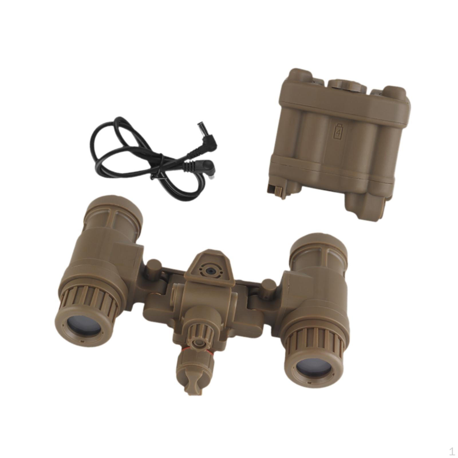 

Night View Goggles Model Display for Themed Settings Role Playing Photo Prop Mud Color
