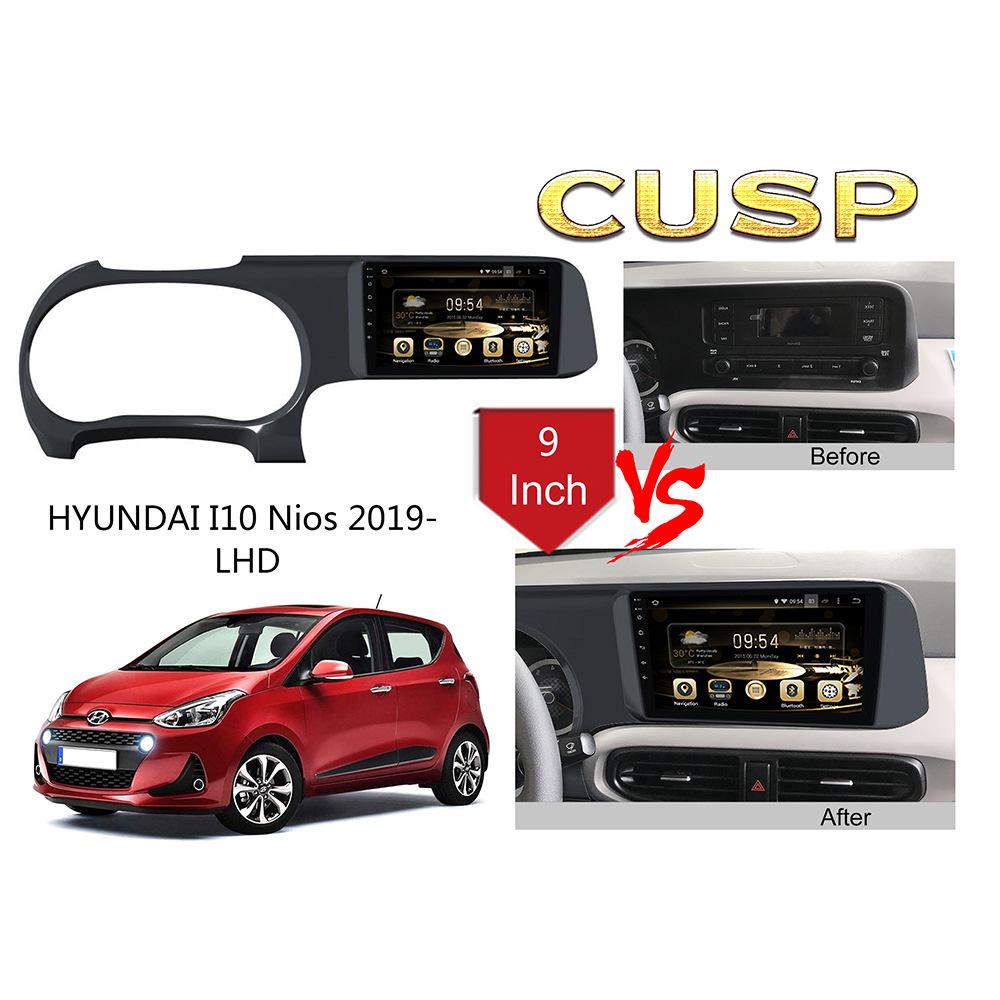 Hyundai i10 Nios Infotainment: CarPlay, HD Dashcam, Navigation, Reversing Camera.