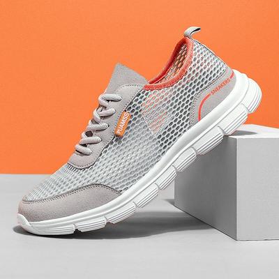 Men Sneakers Summer Mesh Running Shoes Lightweight And Breathable Sneakers For Men