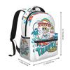 T And C Surf BITE EM BACK Town And Country Surf Hawaii Studentenrucksack Schultasche Tagesrucksack für Männer Frauen Bücherrucksack Umhängetaschen