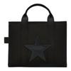 Marc Jacobs Star Embroidered Versatile Casual Tote Bag Women tote bags Black 2R4HTT018H03-001