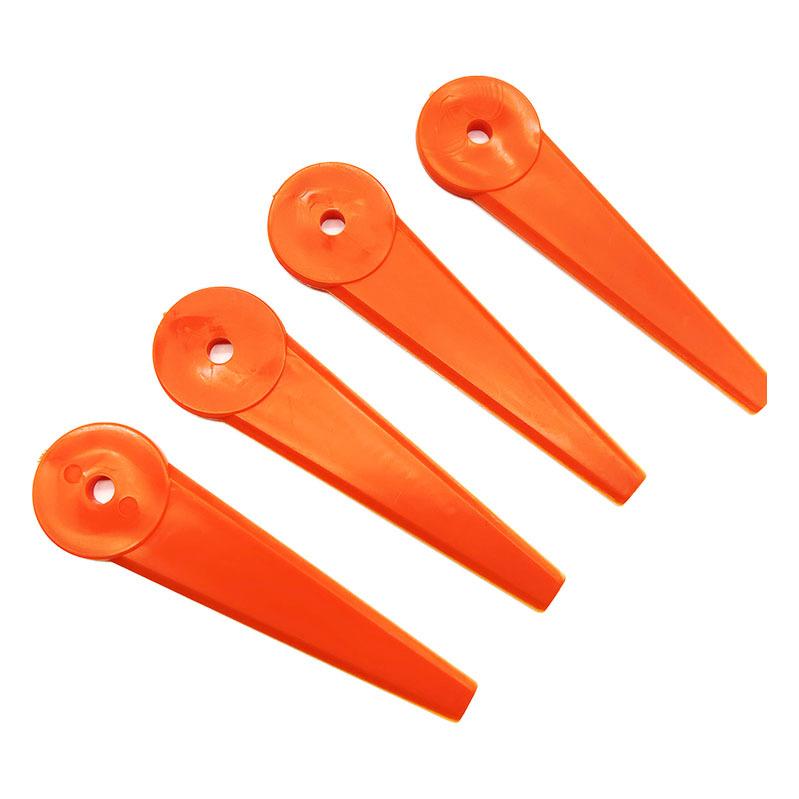 L105 Plastic Cutting Blades for Lawn Mower Grass Trimmer Garden Lawn Yard Weed Eater Replacement Blades