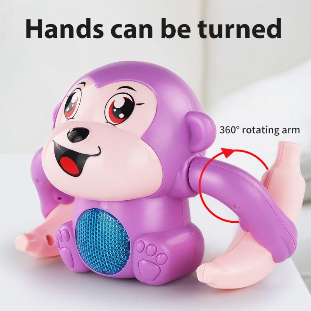 Baby Rolling Monkey Toy Tumbling Monkeys Game Voice-activated Tumbling Monkey Electric Baby Toys