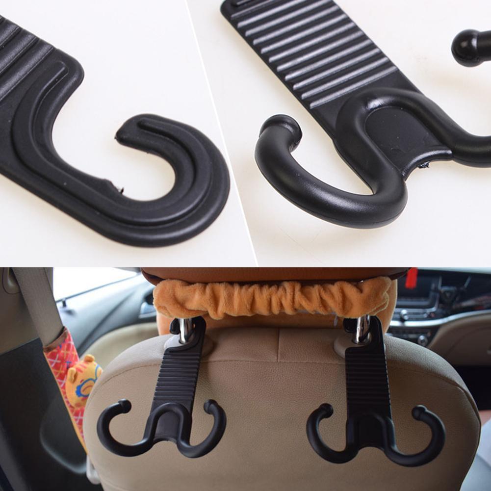 2 Stück Edelstahl Stabile Autositzhaken Auto-Kit