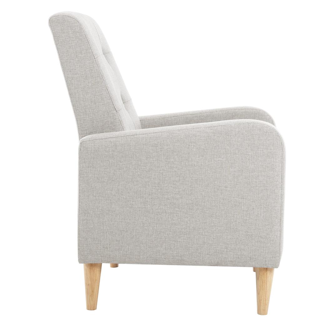 Nordic Style Armchair, 1-Seater Sofa Chair, Lounge Armchair, Bedroom Chair (only with bedroom chair)