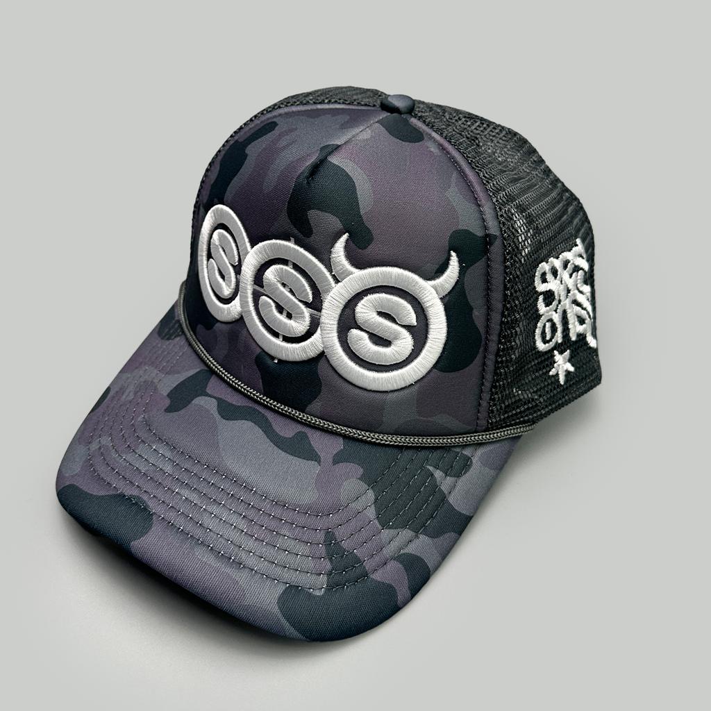 Personal Devil Horns Letters Embroidery Baseball Hats New Unisex Breathable Mesh Sunshade Hip Hop Versatile Outdoor Trucker Caps