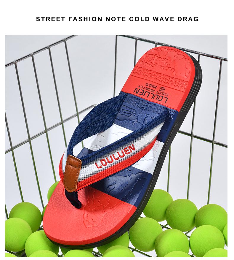 Men's Trendy Non-Slip Soft Sole Beach Flip-Flops EVA Thong Sandals