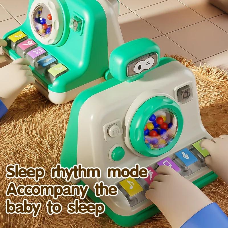 Baby Puzzle Toys Electric Simulation Camera Multi-Function Piano Music Games Puzzle Educational Toys Girls Boys 6 12 Months