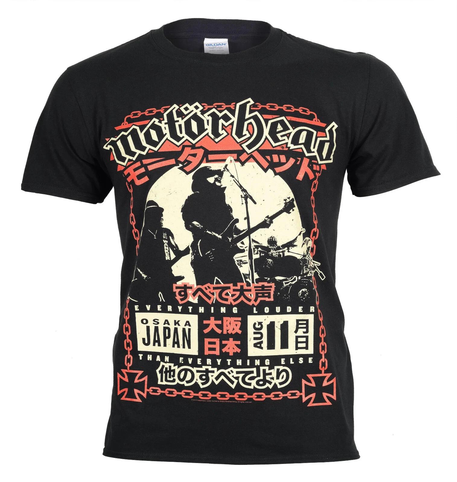 

Official Motorhead T Shirt Loud In Osaka Mens Black New S M L XL XXL M