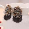 Bohemian Ethnic Style Earrings Women'S Large Retro Fringed Earrings Temperament Personalized Earrings