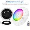 38W Romantic RGB Symphony Pool Lights Waterproof Wall Mounted Lamp Wireless Remote Control Landscape LED Underwater Lights