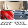 2× Car Sticker Auto Air Flow Fender Side Vent Decal Decor Universal Accessories