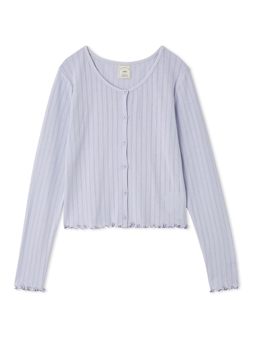 

Кардиган Gelato Pique PWCT254247 BLU Свободный размер Иглопробивной Женский синий